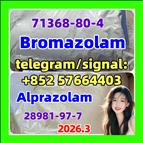bromazolam  71368-80-4 Benzodiazepines Alprazolam 28981 -97-7