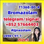 Buy Bromazolam Powder CAS 71368-80-4  现货